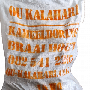 Ou kalahari Braai hout 10 Kg Bag