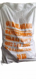 20 Kg Ou kalahari braai hout bag